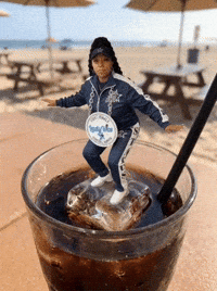 Ladyvice Colddrink Icecube Dallascowboys GIF