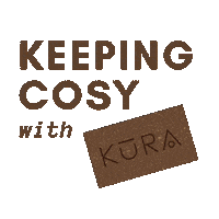 kuraorganics organic kura snug its here Sticker