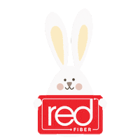 Redfibereaster Sticker by RED Fiber