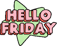 Friday Fri-Yay Sticker by Poppy Deyes