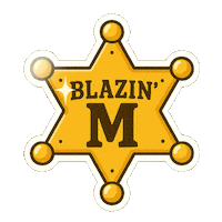 Badge Sheriff Sticker by BlazinMRanch