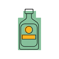 Drink Bottle Sticker by Cocktail.Shop