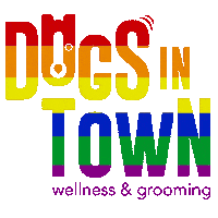 Pride Sticker by Dogs in Town