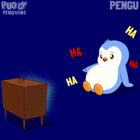 Cracking Up Lol GIF by Pudgy Penguins