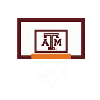 texas am basketball Sticker by Texas A&M University