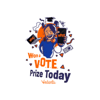 Vedantu kids vote headphones comeback Sticker