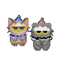 Cha Cha Cha Cat Sticker