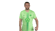Happy Football Sticker by VfL Wolfsburg