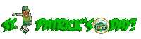 Animated Sticker Leprechauns Sticker