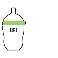 Comotomo baby bottle baby bottle baby bottles Sticker