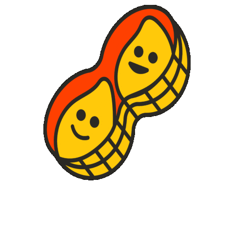 maevechocolate giphygifmaker peanuts nuts peanut Sticker