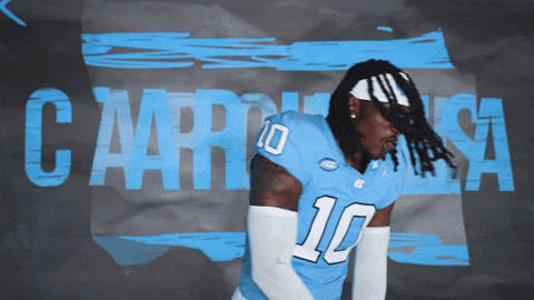 University Of North Carolina Football GIF by UNC Tar Heels