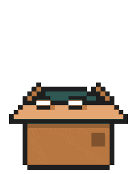 Pixel Surprise Sticker