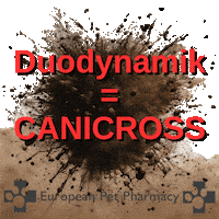 Canicross Sticker by Europeanpetpharmacy