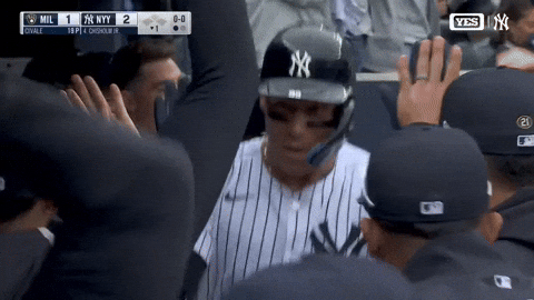 Celebrate Home Run GIF by MLB