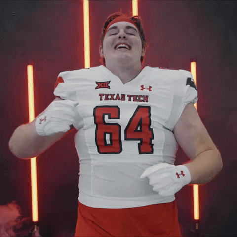 College Football Sport GIF by Texas Tech Football