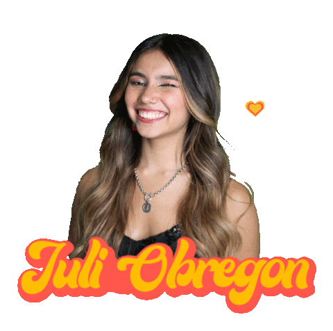 Juli Ok Sticker by Julieta Obregon