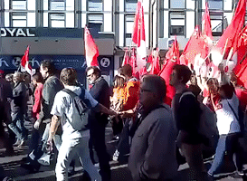 Massive Turnout at Rome Protest Against Labor Reform