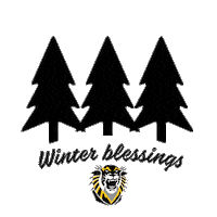 Trees Tigers Sticker by FHSU Foundation
