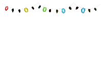 Christmas Luces Sticker