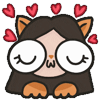 NaizuArt love cat uwu naizuart Sticker
