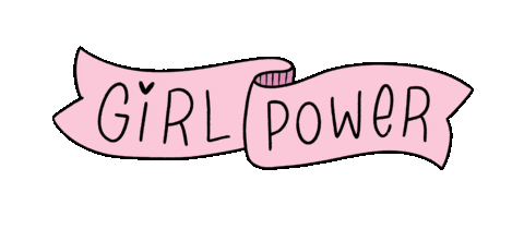 ilustraris giphyupload girl power ilustraris Sticker