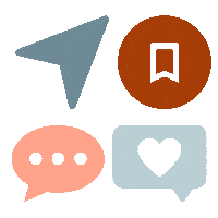 Instagram Save Sticker by Miss Tomorrow VA