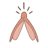 Bloodmoonpower fun feminism period pleasure Sticker