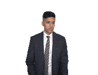 Shocked What Time Is It Sticker by Michael Duggal