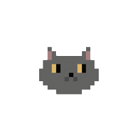 Pixelcat Potatocat Sticker
