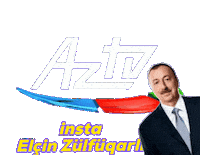 Ilham Aliyev Aztv Sticker