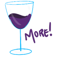 Krisdis fun drink wine eat Sticker