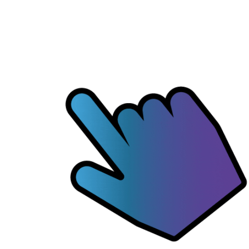 Hand Click Sticker by sKash.App