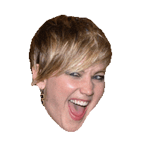 jennifer lawrence STICKER by imoji