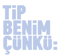 Tipgenelmerkez tip tipbenimçünkü Sticker