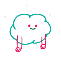 Pink Cloud Sticker by yavuz ozturk