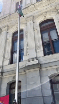 Pan-African Flag Raised at Philadelphia City Hall 