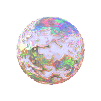 Pink 3D Sticker by Vince Mckelvie