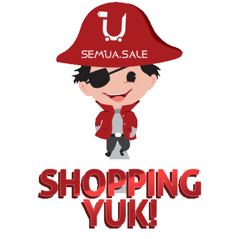 walk shopping Sticker by SemuaSale
