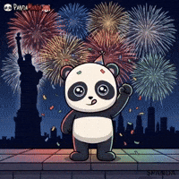 Happy New York GIF by PandaMania