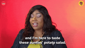 I'm Here To Taste These Aunties' Potato Salad