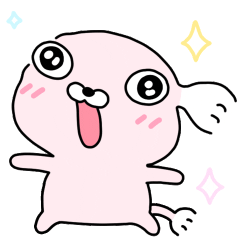 Kangsazang giphyupload wow surprise puppy Sticker