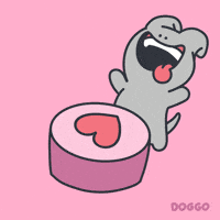 toffersdoggo love dog i love you doggo GIF
