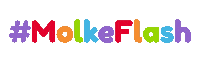 Happy Rainbow Sticker by Molke