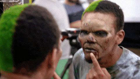 zombie i look good GIF by JASPER & ERROL'S FIRST TIME