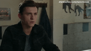 Tom Holland Reaction GIF by Spider-Man
