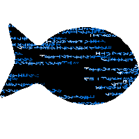 Fish Swimming Sticker