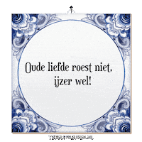 Hart Wijsheid Sticker by Tegelspreuken.nl