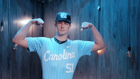University Of North Carolina Baseball GIF by UNC Tar Heels