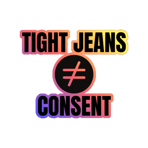 No Means No Sexual Assault Sticker by Partners Against Violence